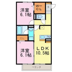 リヴェール飛香台の物件間取画像